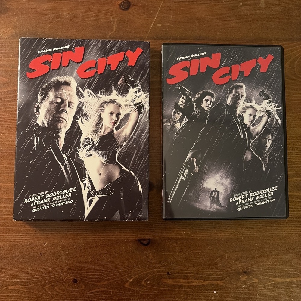 Sin City (DVD, 2005) W SLIPCOVER